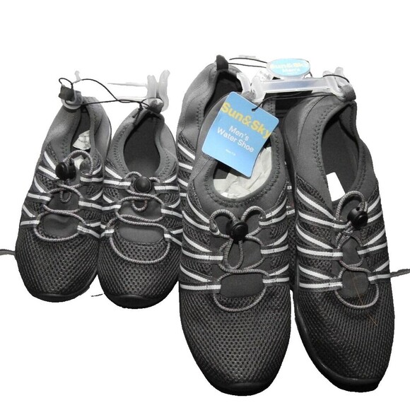 Lot of 9 Sun&Sky Mesh Water Shoes for Women, Men, & Kids - Various Sizes Include - Picture 3 of 16